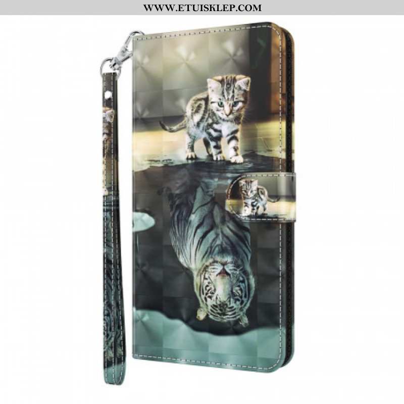 Etui Folio do Poco M4 Pro 5G Ernest Tygrys